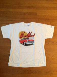 Lot of Woodward Dream Cruise T-Shirt + 2 Vintage Classic Car Calendars + Key Tag