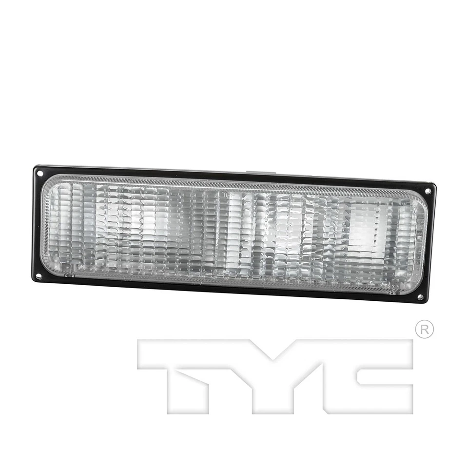 Conjunto de luz de estacionamiento/señal de giro delantera TYC 2x para Chevrolet C1500 1988-1989 Foto 4 de 4