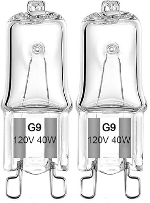 W10709921 Microwave Light Bulbs Halogen Light Bulbs Compatible ( 2 Pack )