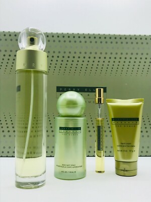 Perry Ellis Reserve Women 4pc Set Parfum Spray oz Body Mist