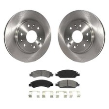 For Chevrolet Silverado 1500 GMC Sierra Front Brake Rotors Semi-Metallic Pad Kit