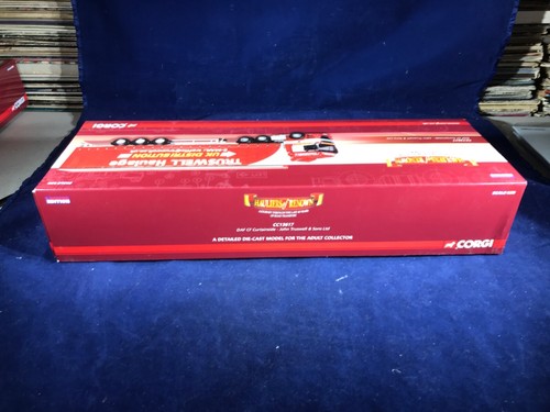 K-78 CORGI 1:50 SCALE DIE CAST TRUCK -CC13617 DAF CF CURTAINSIDE - JOHN TRUSWELL - Picture 5 of 8