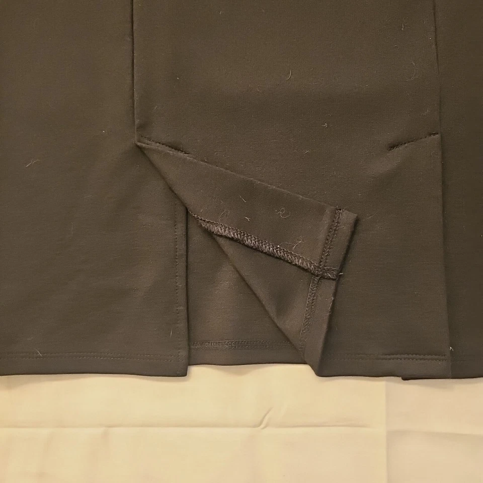 Falda lápiz negra texturizada 89th & Madison para mujer talla grande Foto 4 de 4