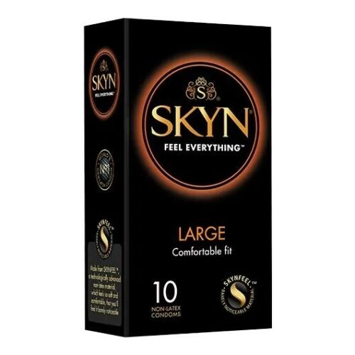 10 Latexfreie Kondome MANIX SKYN LARGE XL Extra Groß King Size Präservative TOP - Bild 1 von 2