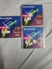 Fujifilm 100 mb Mac Formatted Zip Disk - Lot Of 3