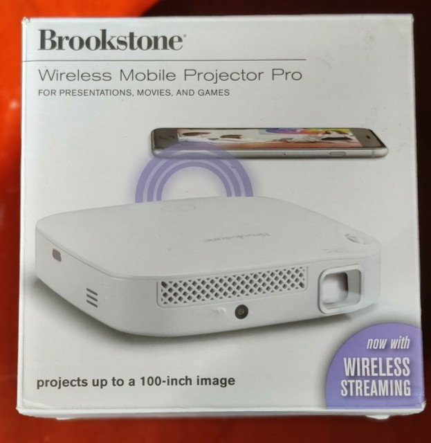 Brookstone 996166 DLP Wireless Mobile 