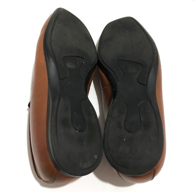 SAKS FIFTH AVE BLACK Label Leather Mens Penny Loafer Shoes  display picture 2