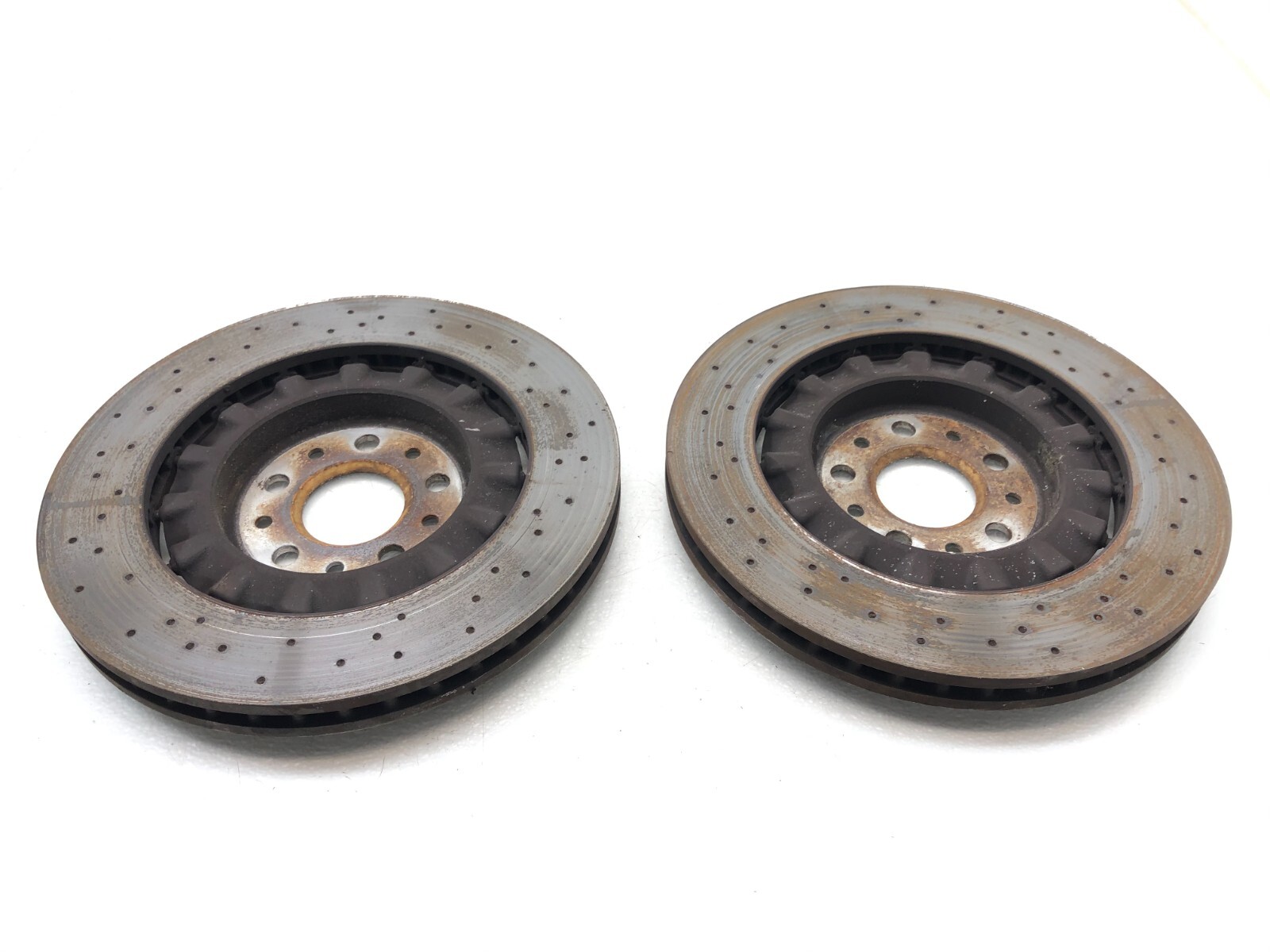 2014-2020 MASERATI GHIBLI AWD FRONT BRAKE ROTORS SET X2 OEM.