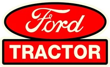 #4840 (1) 3.75" Ford Tractor Farm Vintage Antique Look Retro  Sticker LAMINATED
