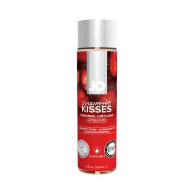 JO H2O Strawberry Kisses Flavored Water Based Personal Lubricant - 4 oz