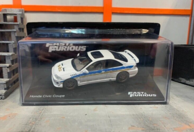 HONDA CIVIC COUPE, FAST & FURIOUS, ALTAYA, DIE CAST, 1:43 NEW