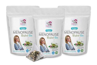 hot flash relief - MENOPAUSE TEA - night sweats relief tea - 3 Pks