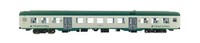 ViTrains 3246 Mdvc Trenord 2A Klasse, Weiß/GrüN, Grill, Revamping, Leuchtet