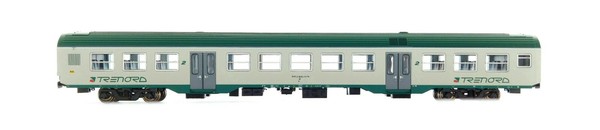 ViTrains 3246 Mdvc Trenord 2A Klasse, Weiß/GrüN, Grill, Revamping, Leuchtet-image