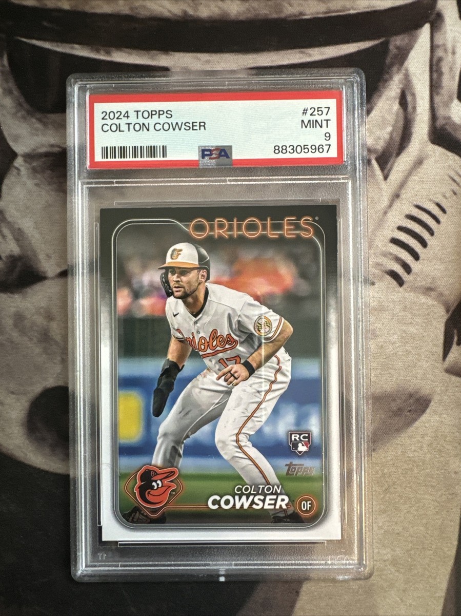 2024 Topps Series 1 #257 Colton Cowser RC PSA 9 | eBay