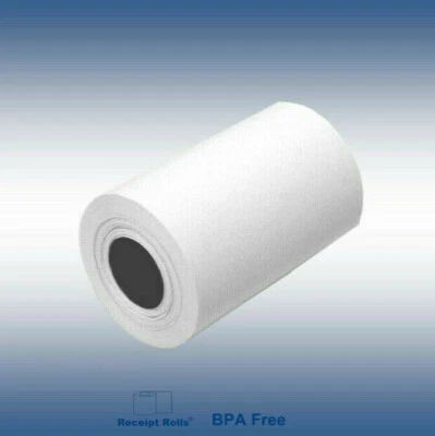 RECEIPT ROLLS 2 1/4" x 70' BPA Free Verifone Vx520 Thermal Paper Credit Card Rolls - 50 rolls
