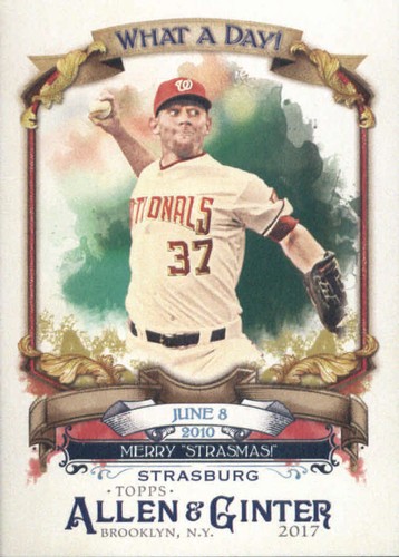 2017 Allen and Ginter - What a Day Inserts - Singles - You Pick - Bild 14 von 67