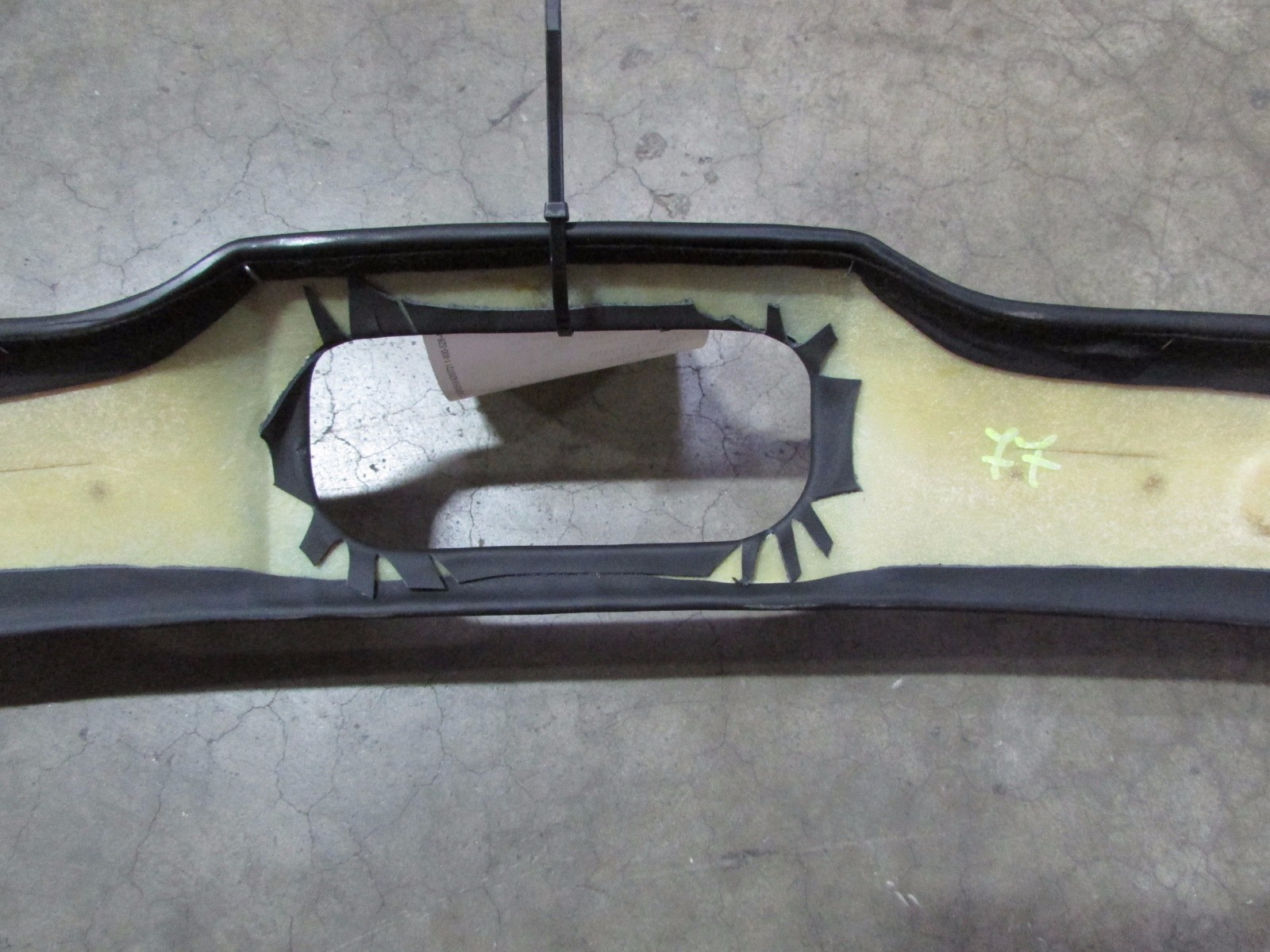 Ferrari F430, Spider Upper Windshield Cover Black, Used, P/N 68503700