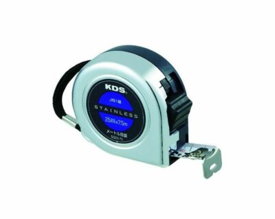 KDS STAINLESS MEASURING TAPE ''STAINLESS NEO LOCK'' (L7.5m x W25mm) SS25-75BP