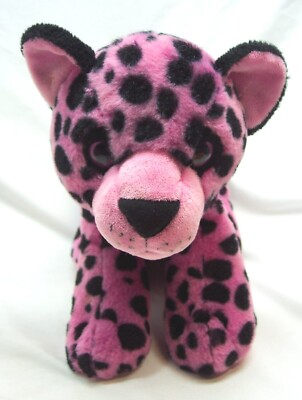 The Petting Zoo VERY SOFT PINK LEOPARD CAT 12 The Petting Zoo VERY SOFT PINK LEOPARD CAT 12