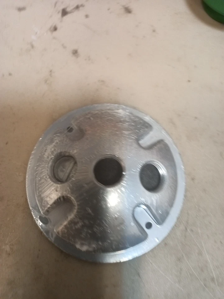 Mulberry 30377 Three 1/2” I.P.S. Holes Round Box Lamp holder Cover - Image 2 of 2