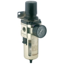 Sealey SA206FRAD Air Filtre / Régulateur Auto Vidange Débit Air Max 140cfm