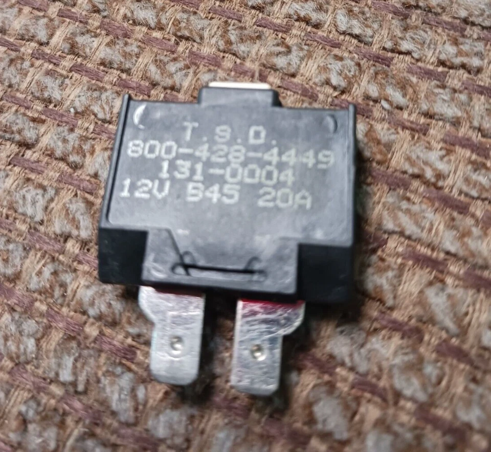 T.S.D. Ручной цепной тормоз 131-0004, 12 В 20 А, 800-428-4449 - Изображение 2 из 3