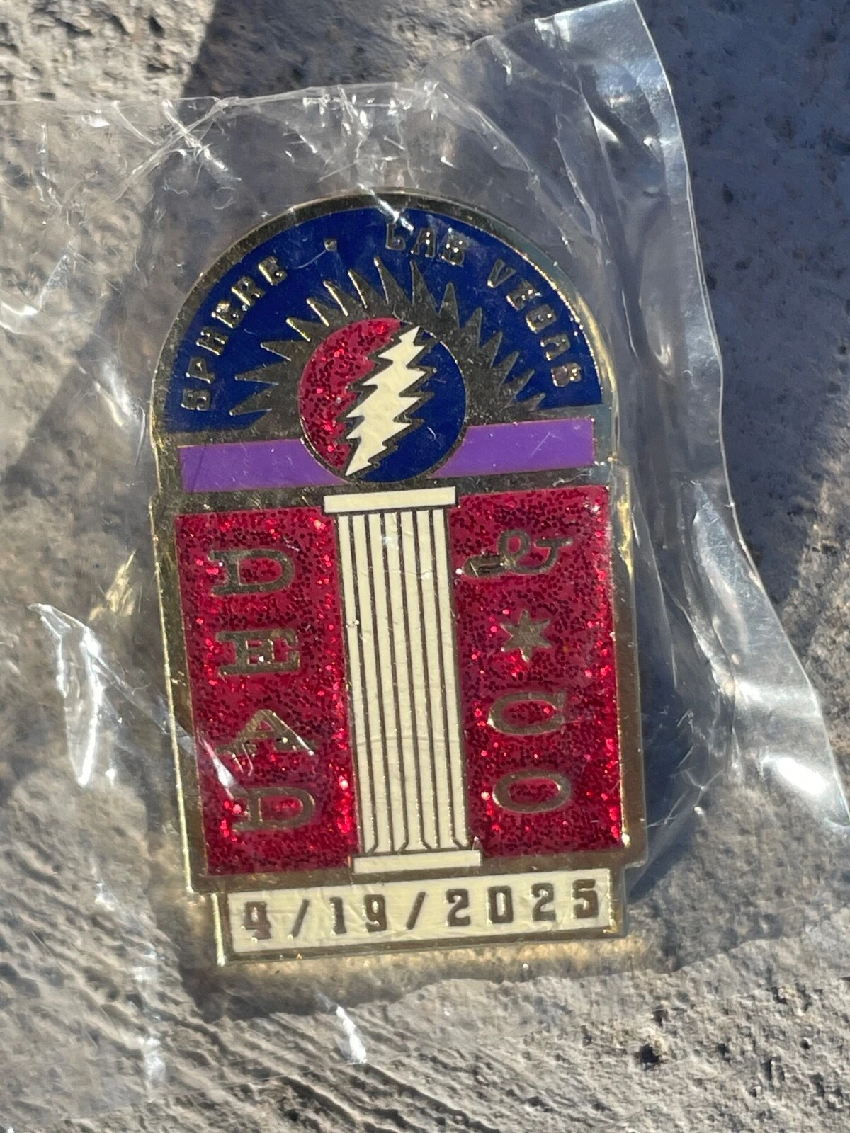 Dead & Company Official Pin 4/19/25 Sphere Las Vegas