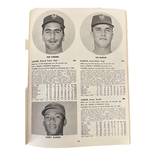 1967 New York Mets Baseball Official Year Book First Edition - Bild 5 von 7
