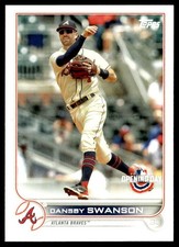 2022 Topps Opening Day Dansby Swanson Atlanta Braves #21