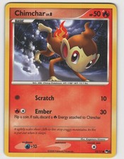 Chimchar Common POP Series 8 12/17 Near Mint Pokemon