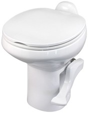 THETFORD 42058 Toilet; Aqua Magic Style II; Permanent; High Profile; Round Seat