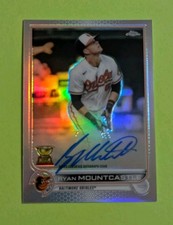 2022 Topps Chrome Veteran Refractor Auto Refractor #'d /499 Ryan Mountcastle