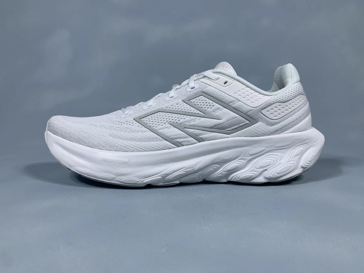 NEW‎ BALANCE FRESH FOAM MENS 14 X 1080V13 \'WHITE LIGHT SILVER METALLIC\' New Balance Fresh Foam X 1080v13 White Light Silver Men main image 4