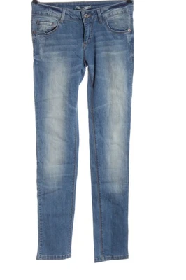 PULL & BEAR Jeans cigarette Dames Jeans T EU 38 bleu style décontracté - Photo 1/4