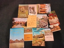 Vintage Lot Of 10+ 80's UK Vacation Pamphlets/postcards Brochures free shipping