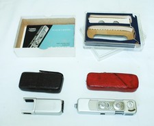 Vintage Minox B Spy Camera and B/C Flash Unit, Original Box and Documents