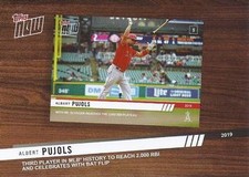 2020 Topps #TNR-3 Albert Pujols Topps Now Review 2019