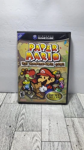 Paper Mario: The Thousand-Year Door (GameCube 2004) CIB with Manual. Best Seller