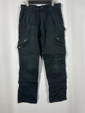 Carhartt B342 Black Men's Relaxed Fit Ripstop Cargo Work Pants W31 L32