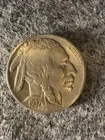 1937 E INDIAN HEAD "BUFFALO" NICKEL AVE CIRCULATED **FREE SHIPPING**
