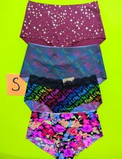 Victoria's Secret PINK Boyshort and Hipster Seamless S Panty Bundle - Lot of 4