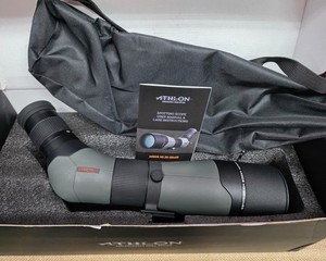 Athlon Argos HD 20-60x85mm SKU 314001 45-Degree Angled Hunting Spotting Scope