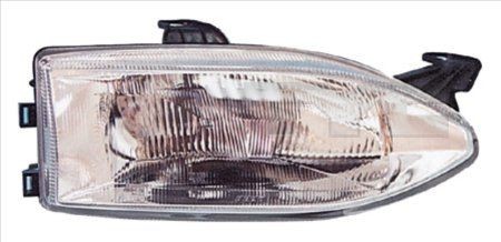 Hauptscheinwerfer Rechts TYC 20 5423 08 2 FÜR Fiat Frontscheinwerfer Frontlicht-image
