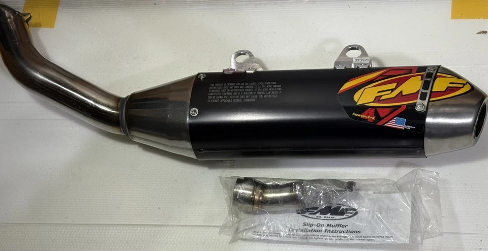 Powercore 4 Slipon Spark Arrestor 450 SMR 2023 KTM FMF Slip-On Muffler #T238 G - Image 3 of 4