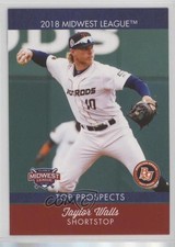 2018 Choice Midwest League Top Prospects Taylor Walls #06 3d5