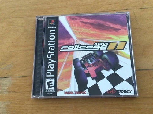 Rollcage Stage II 2 PS1 PlayStation 1 Black Label Complete CIB 