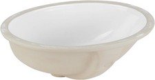 Signature Hardware 447968 Mangrove 17" Vitreous China Undermount Bathroom Sink
