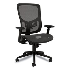 Alera HL42BME18 Hollins Ergonomic Mesh Swivel Task Chair, Supports Up To 275 Lb,