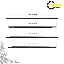 4window Moulding Trim Seal Belt Weatherstrip For 2003-08 Toyota For Corolla